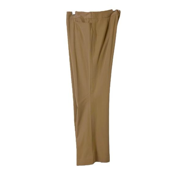 Casual Corner Trousers Bootcut Mid Rise Camel Tan Brown Women’s Plus Size 16 - Picture 2 of 8